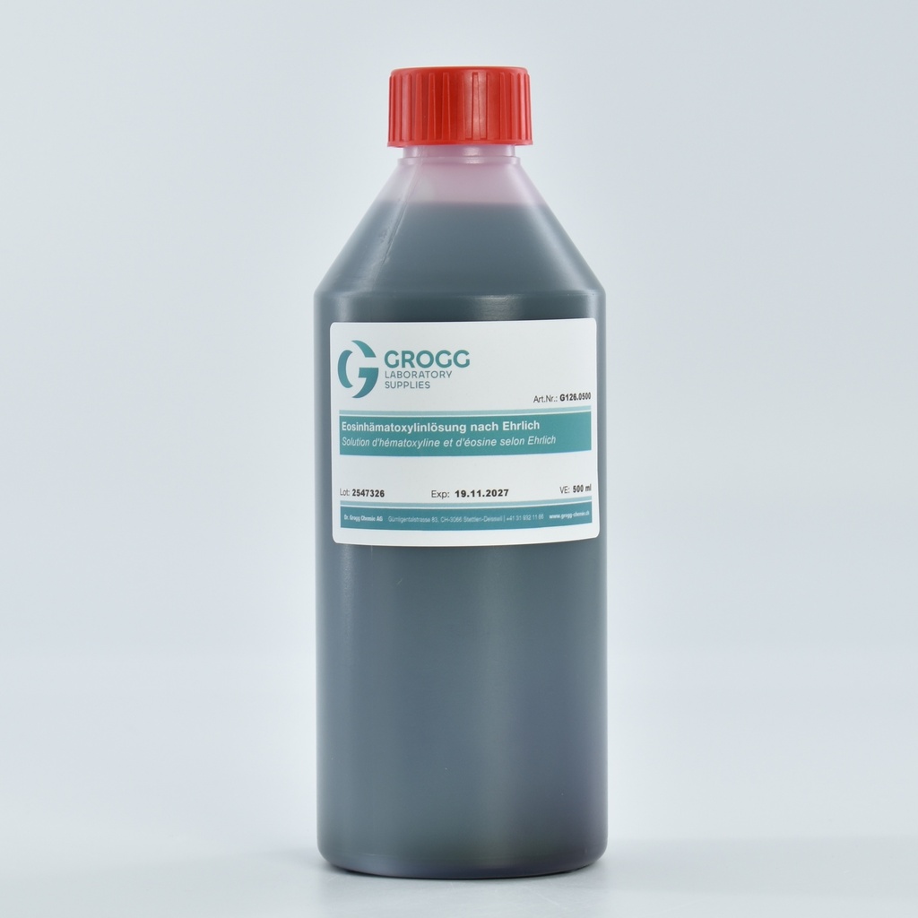 Eosin haematoxylin solution according to Ehrlich