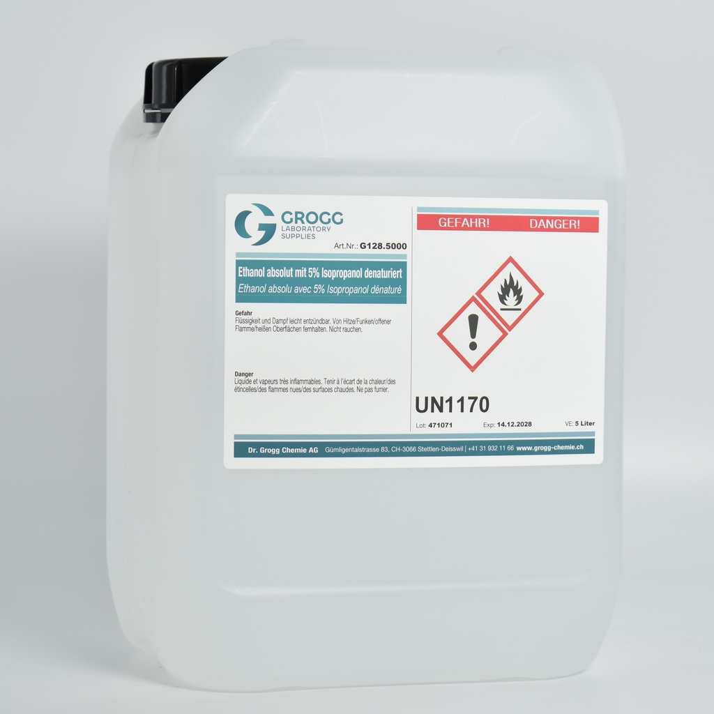 Ethanol absolut mit 5% Isopropanol denaturiert