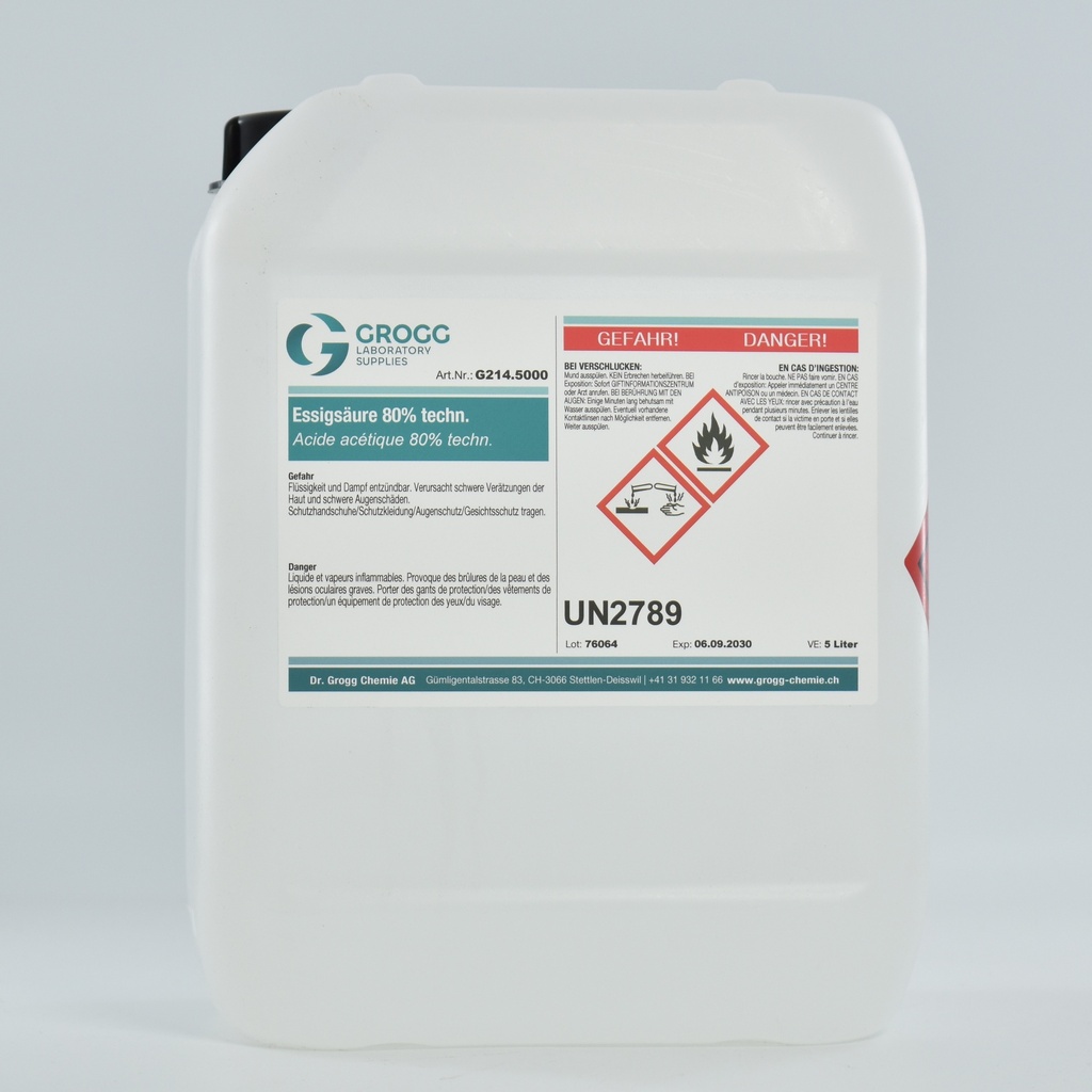 Acetic acid 80% techn.