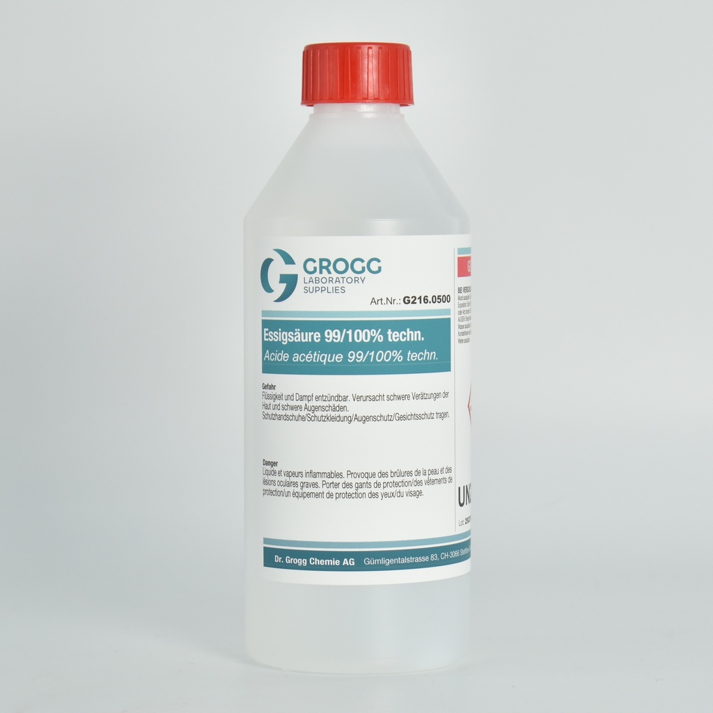 Acide acétique 99/100% techn.