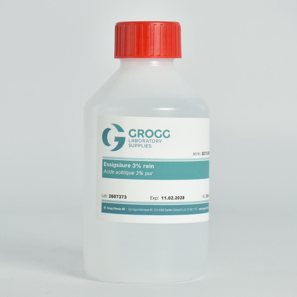 Acide acétique 3% pur