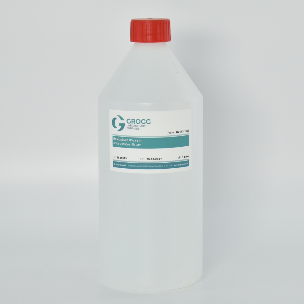 Acetic acid 3% pure
