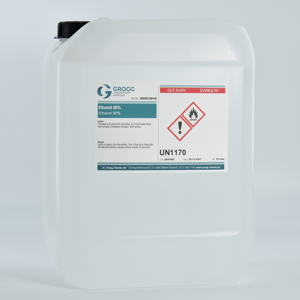 Éthanol 80 %
