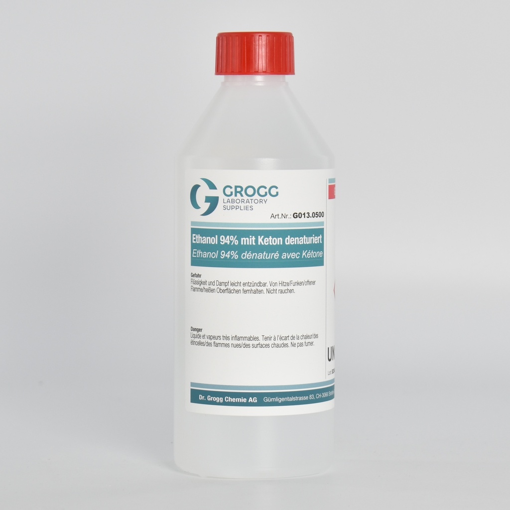 Ethanol 94% denatured with ketone