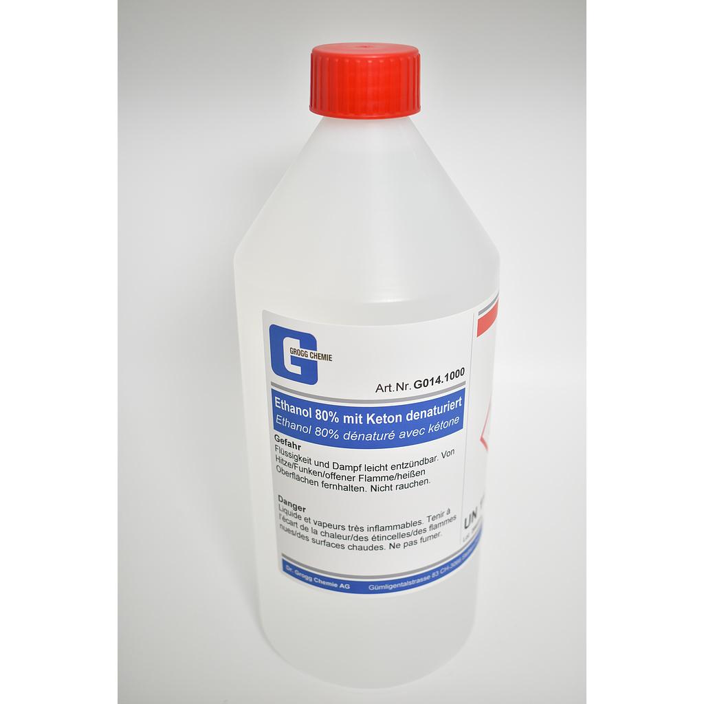 Ethanol 80% mit Keton denaturiert