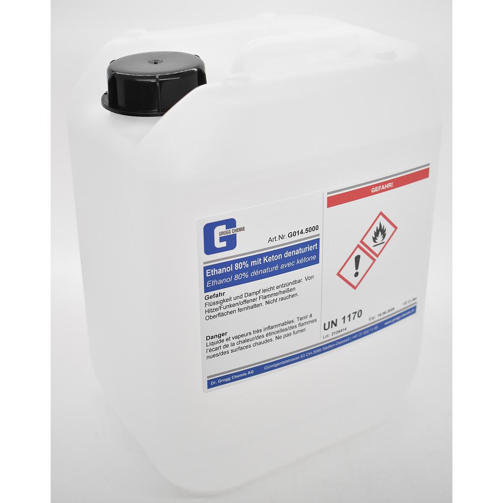 Ethanol 80% dénaturé avec cétone