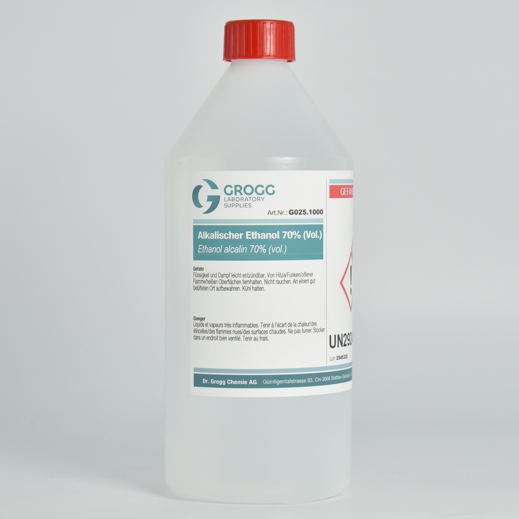 Alkalischer Ethanol 70% (Vol.)
