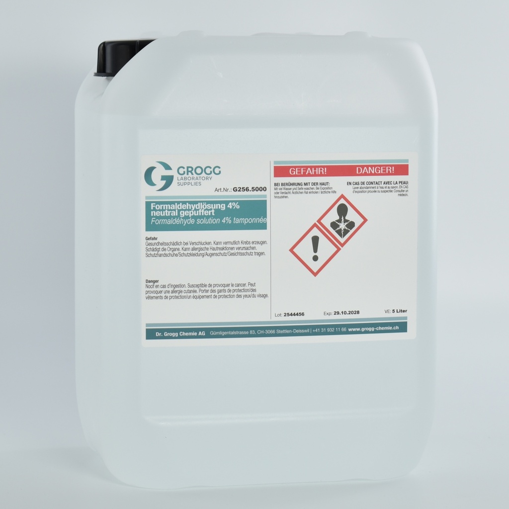 Formaldehyde solution 4% neutral buffered
