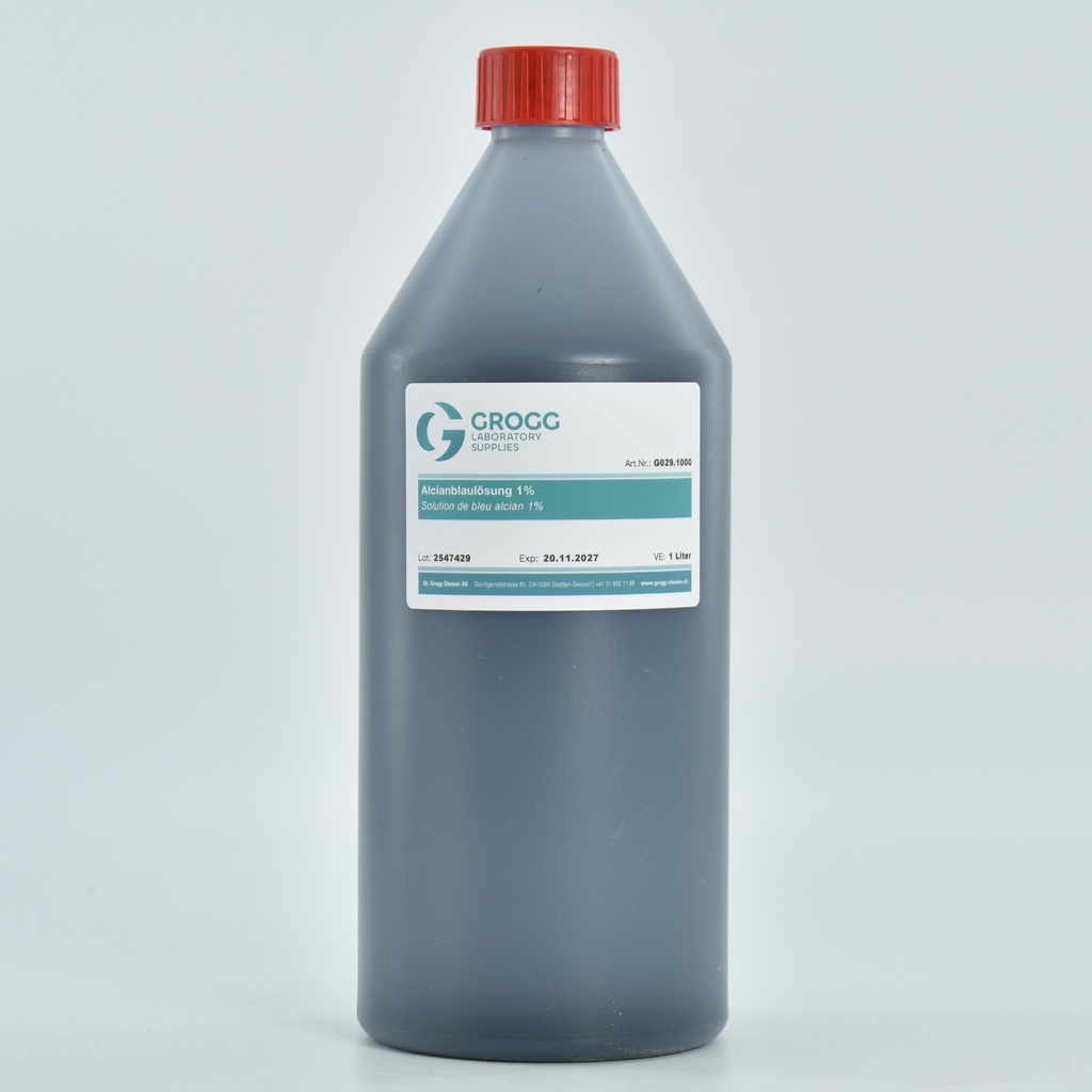 Solution de bleu alcian 1%