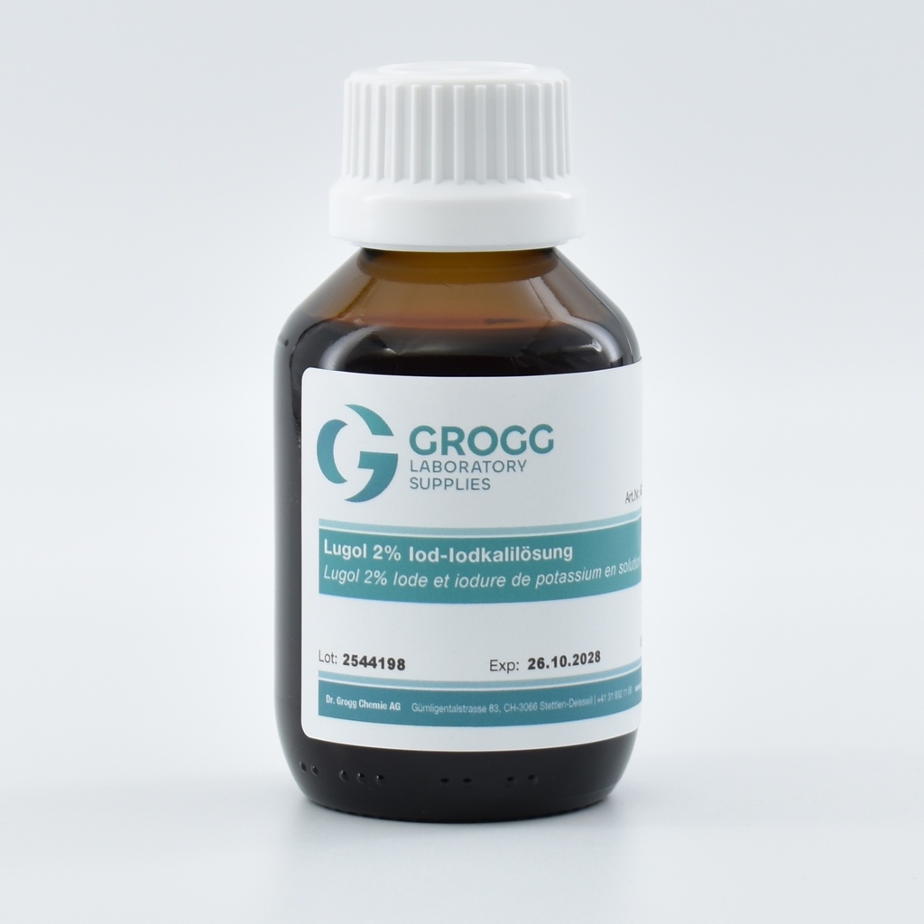 Lugol 2% iodine-iodine potassium solution