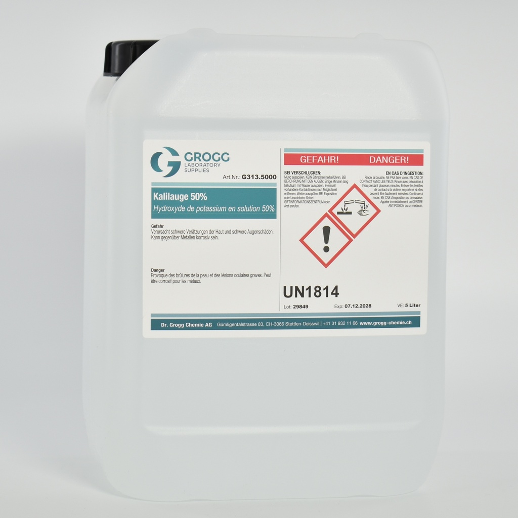 Potassium hydroxide solution 50%