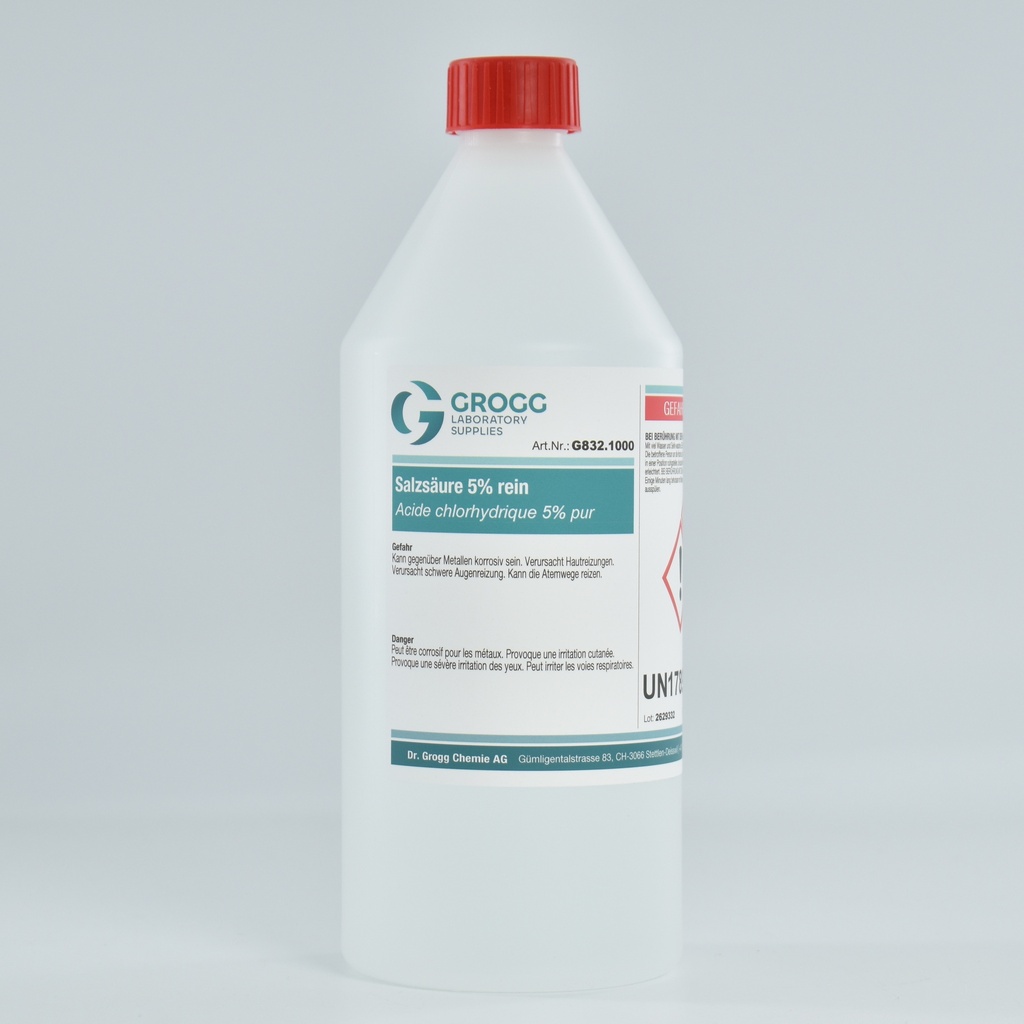 Acide chlorhydrique 5% pur
