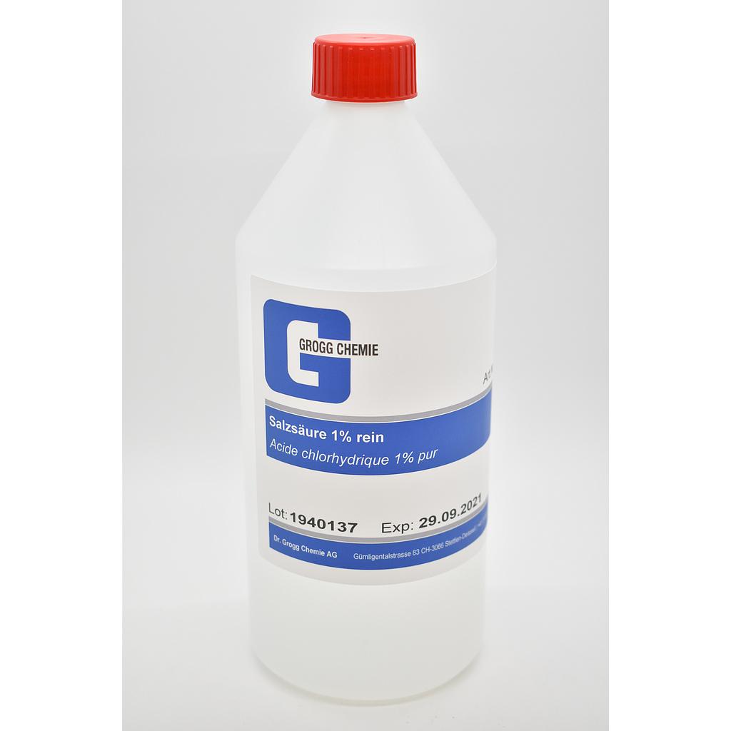 Acide chlorhydrique 1% pur