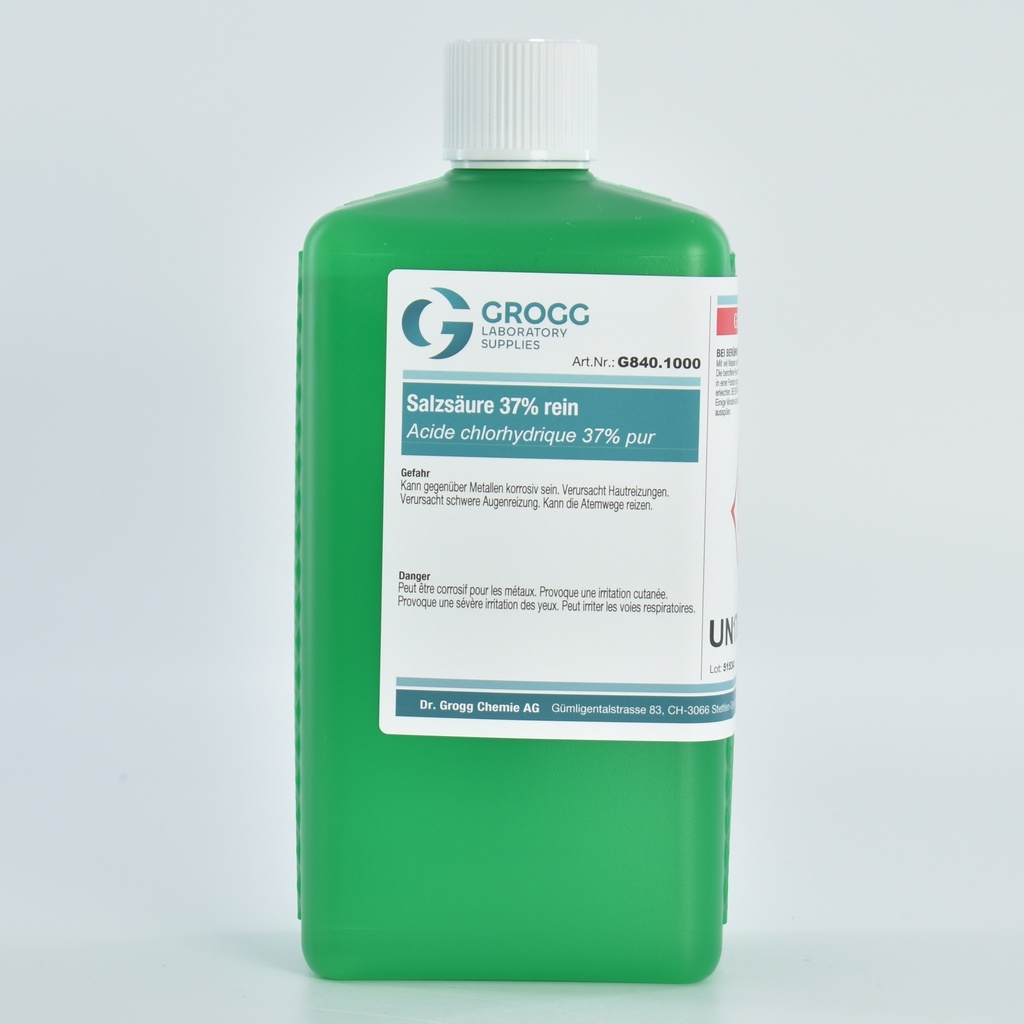 Acide chlorhydrique 37% pur