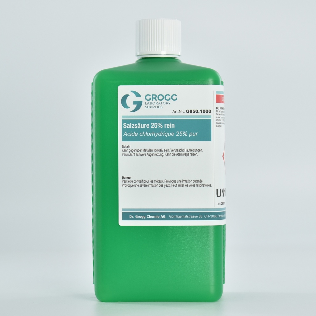 Acido cloridrico 25% puro