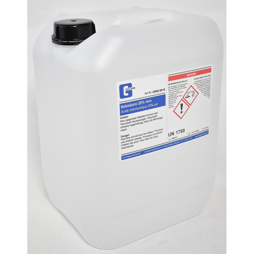 Hydrochloric acid 25% pure