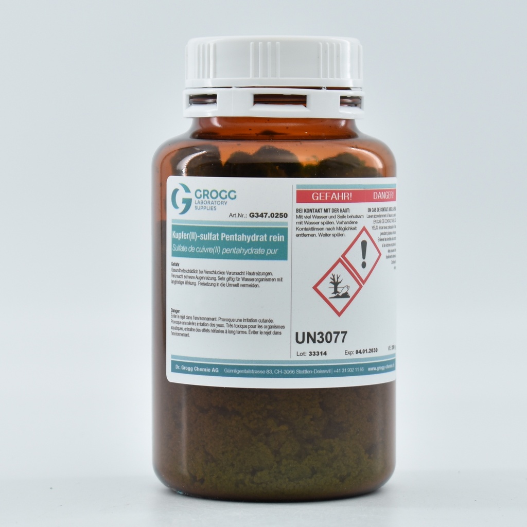 Kupfer(II)-sulfat Pentahydrat rein