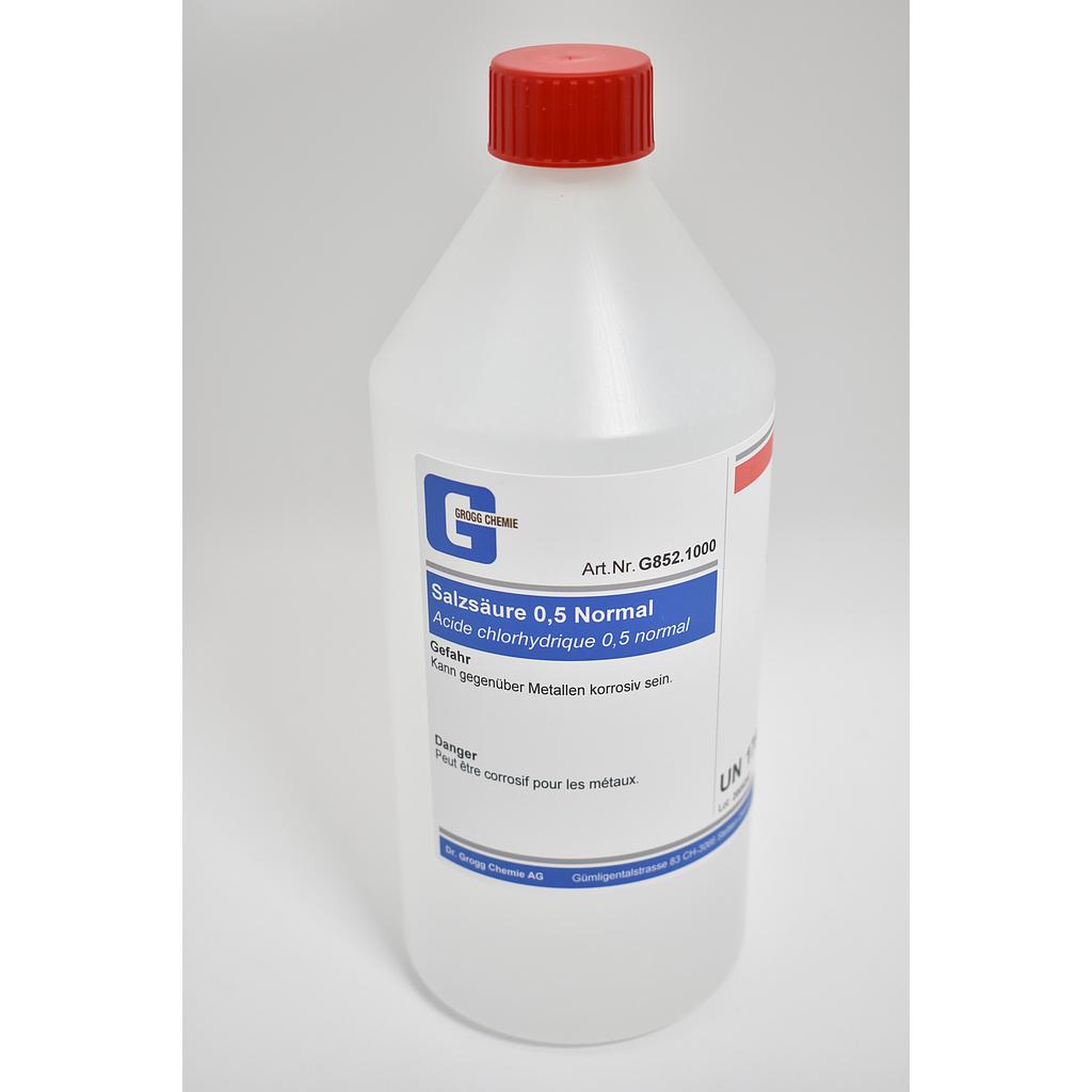 Acide chlorhydrique 0,5 normal