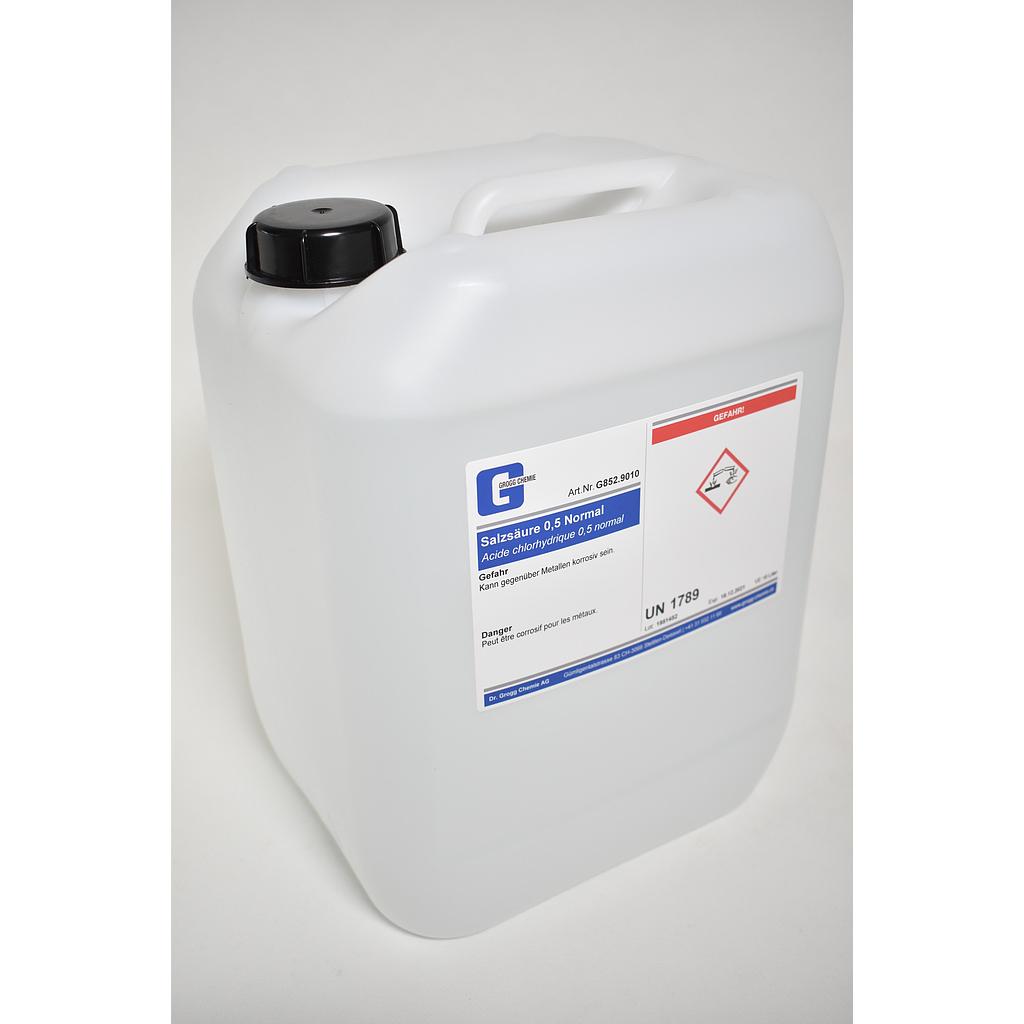 Acide chlorhydrique 0,5 normal