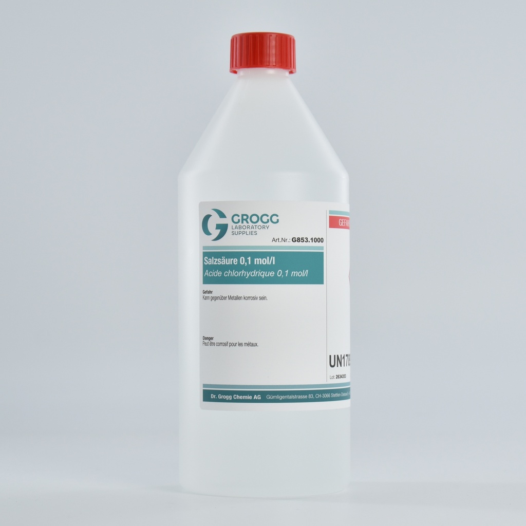 Acide chlorhydrique 0,1 mol/l