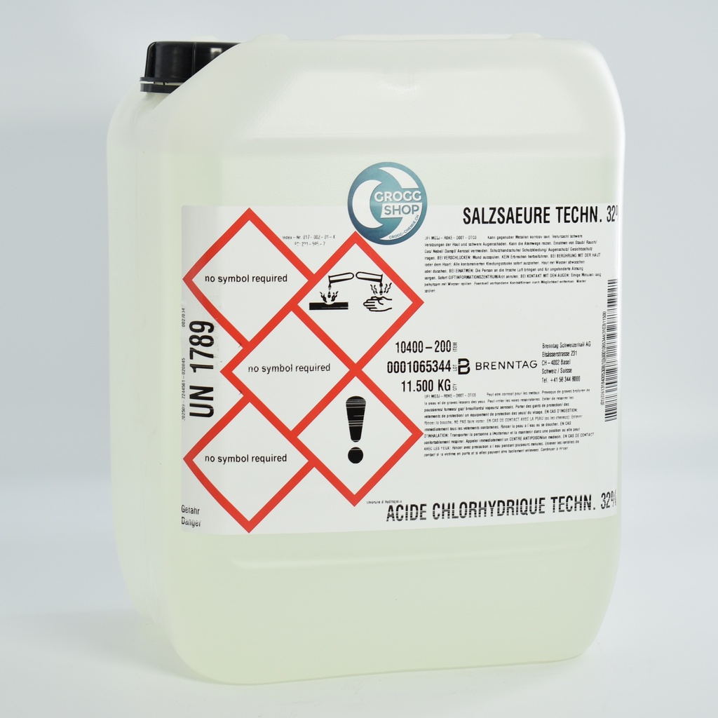 Acide chlorhydrique 32% techn.