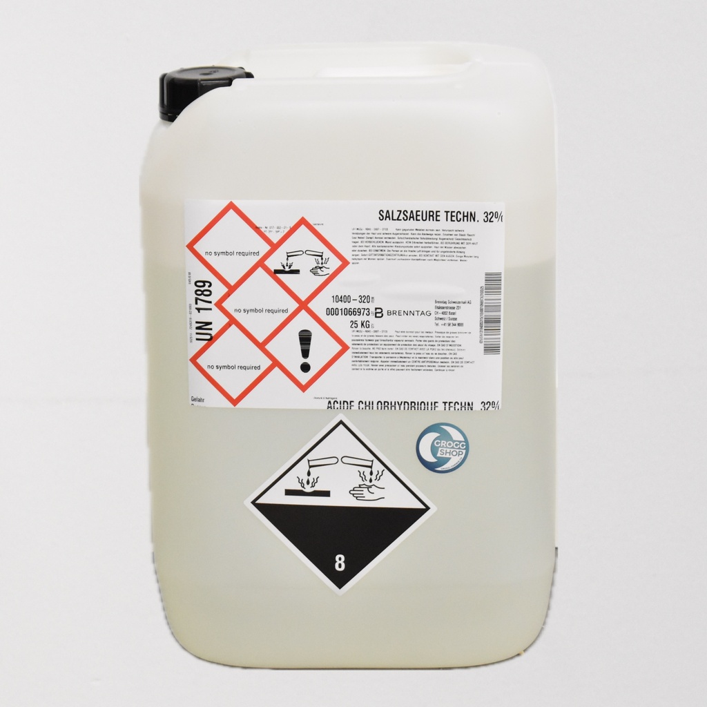 Acido cloridrico 32% techn.