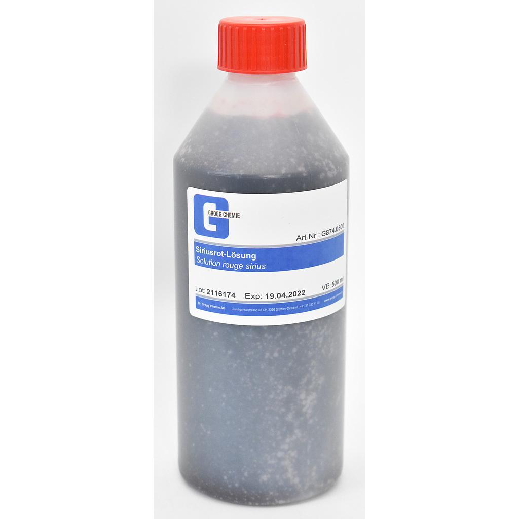 Siriusrot-Lösung