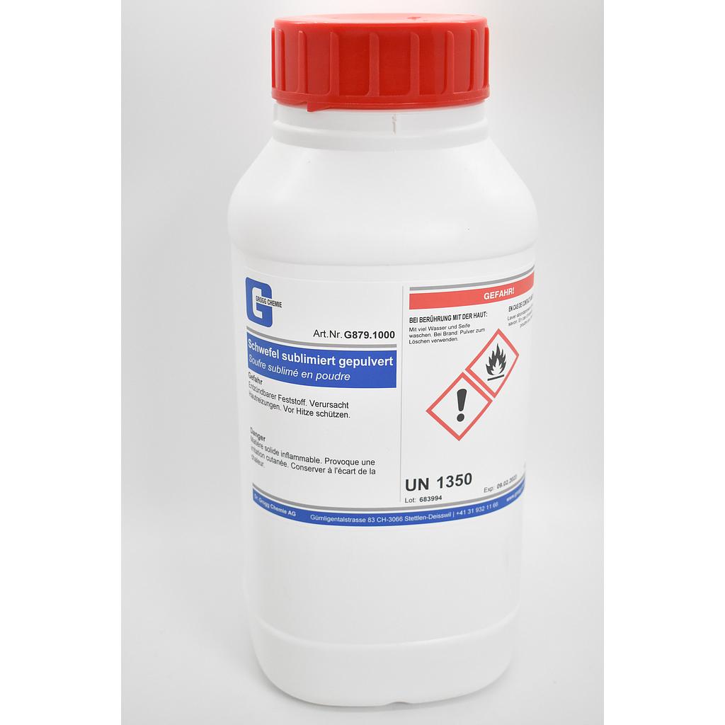 Zolfo sublimato in polvere