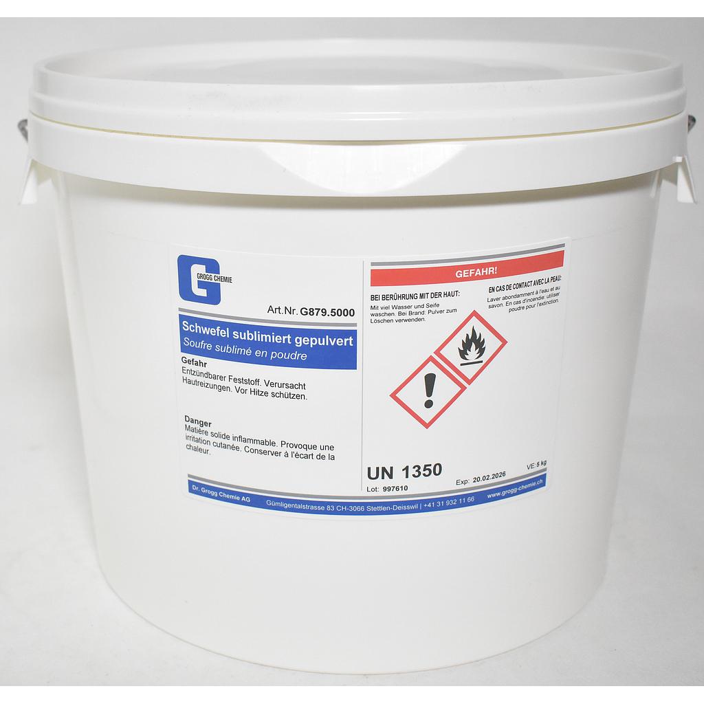 Soufre sublimé en poudre