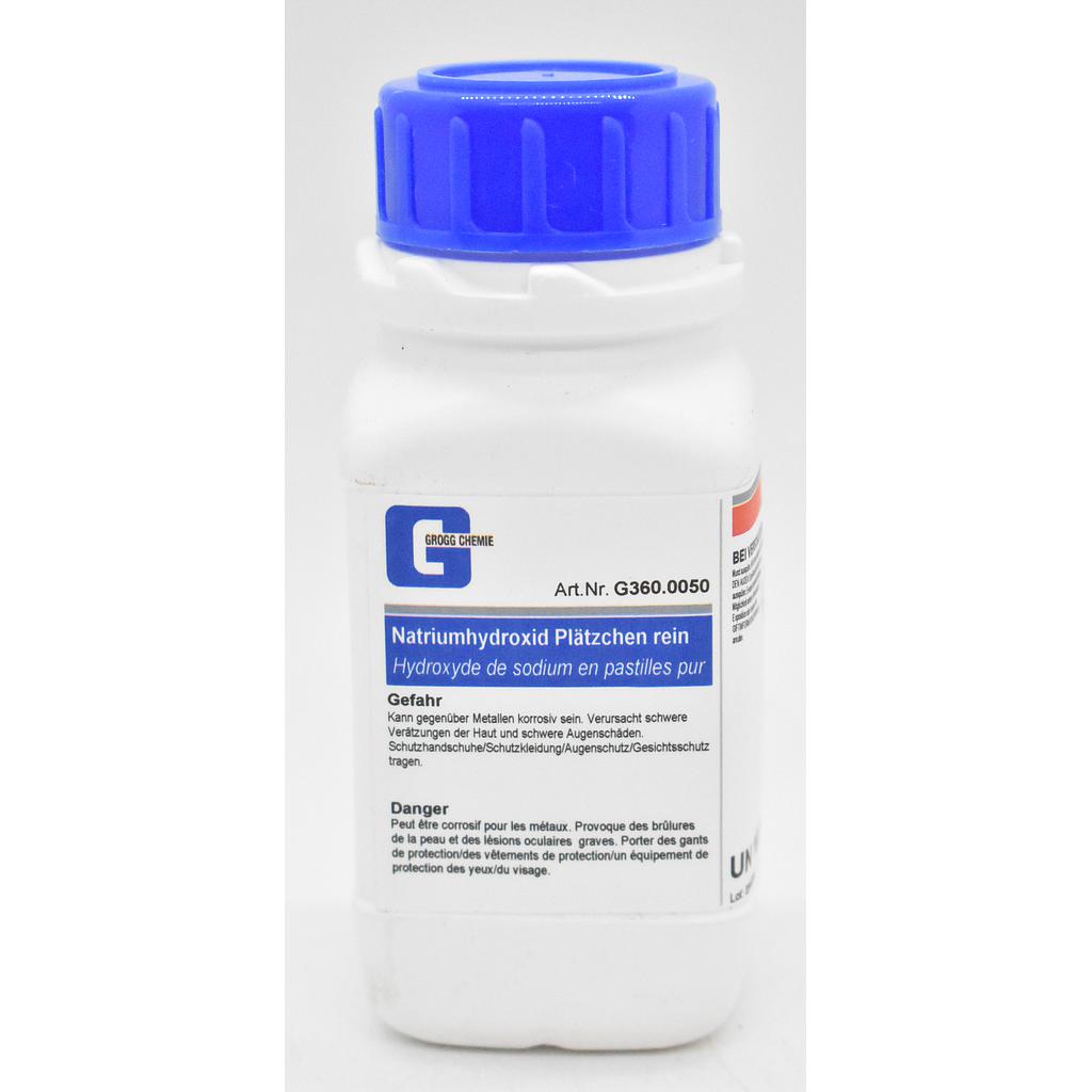 Natriumhydroxid Plätzchen rein