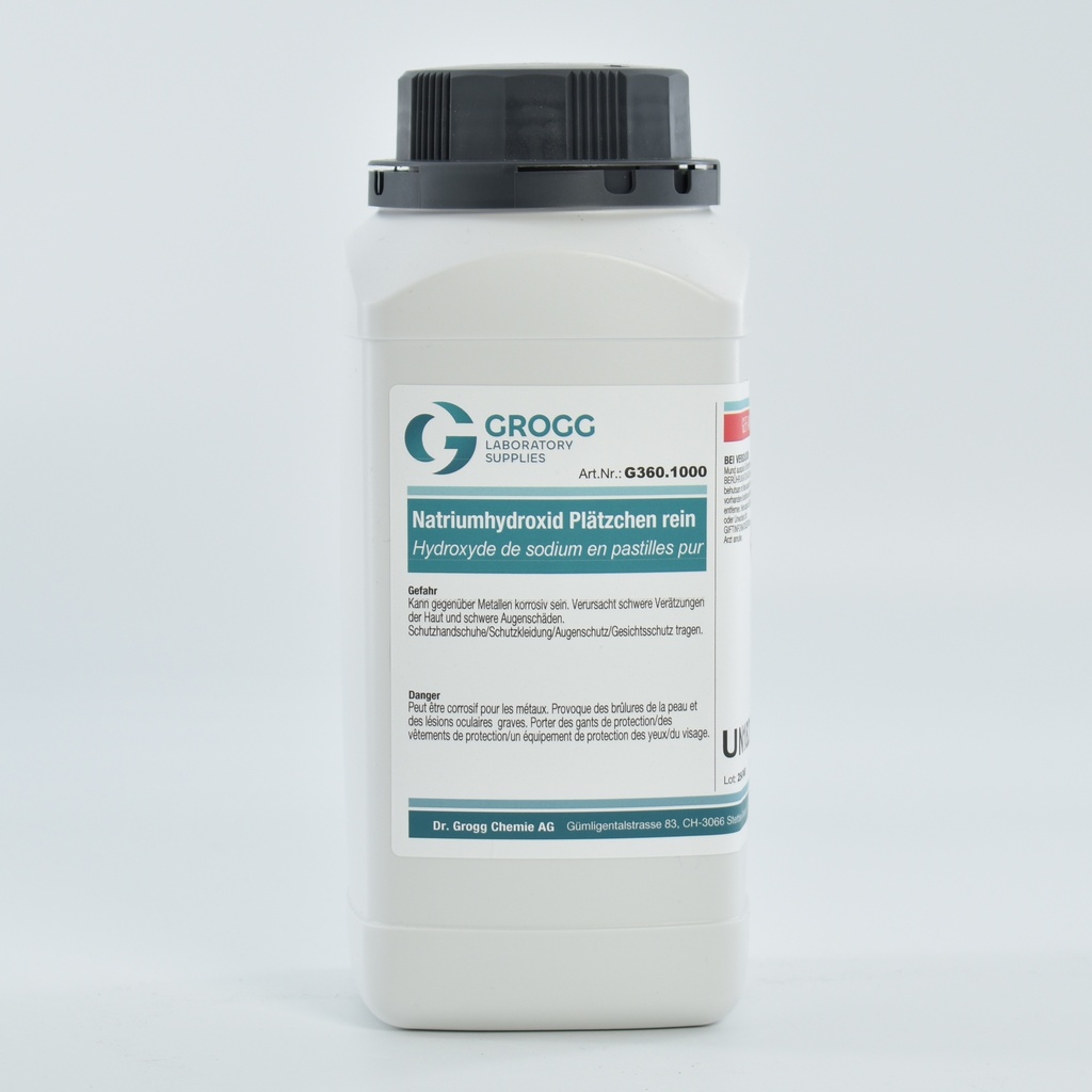 Hydroxyde de sodium en pastilles pur