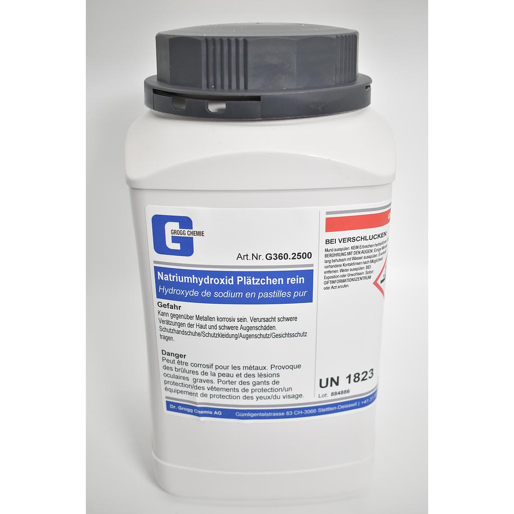 Hydroxyde de sodium en pastilles pur