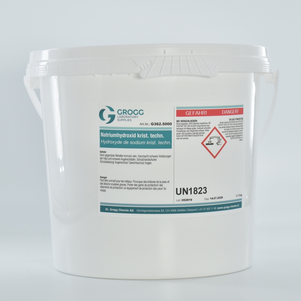 Hydroxyde de sodium crist. techn.