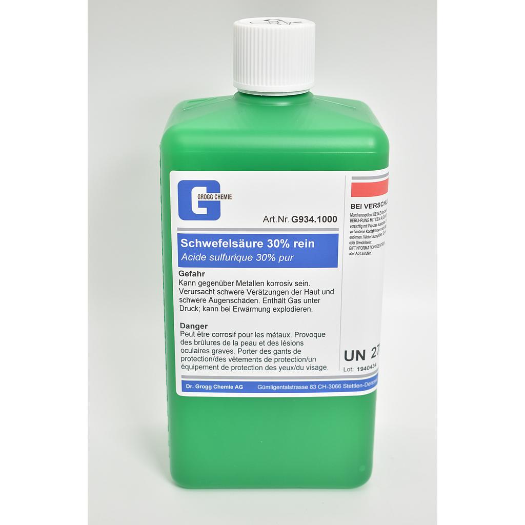 Sulphuric acid 30% pure
