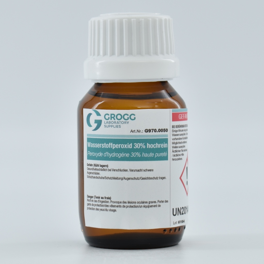 Peroxyde d'hydrogène 30% haute pureté