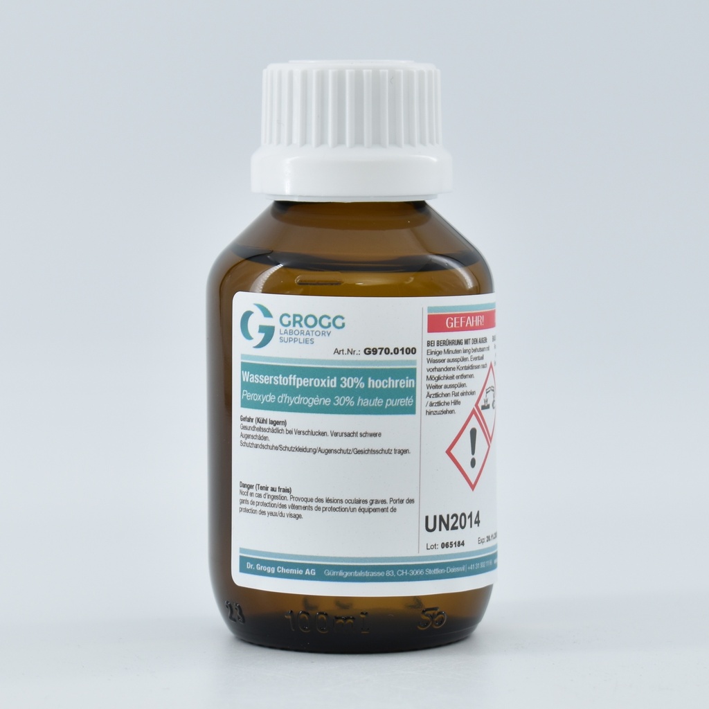 Hydrogen peroxide 30% high purity