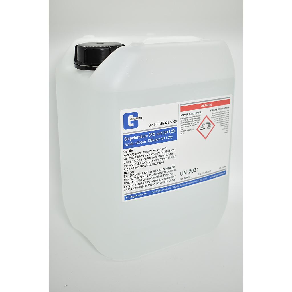 Acide nitrique 33% pur (d=1,20)