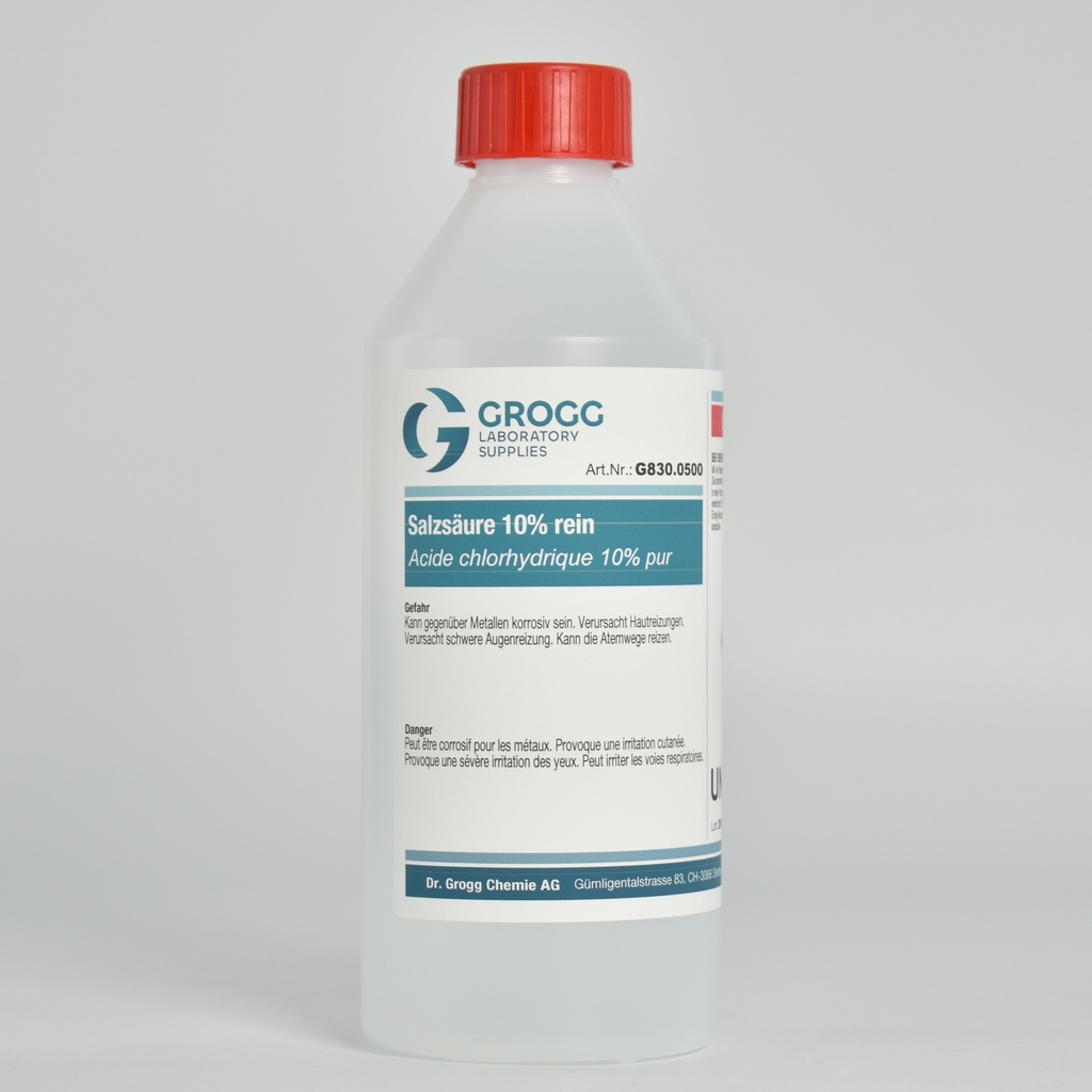 Hydrochloric acid 10% pure