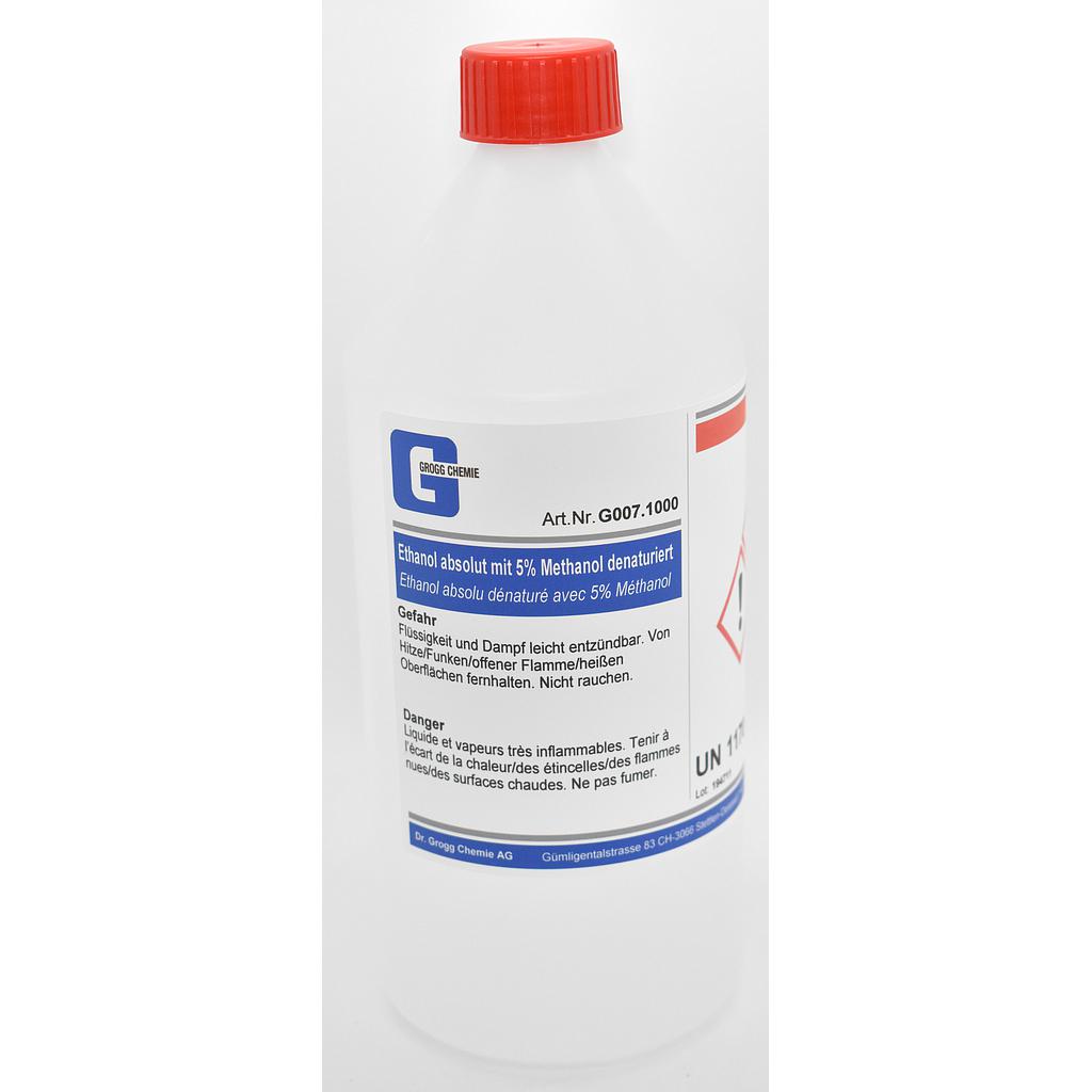 Ethanol absolute denatured with 5% methanol
