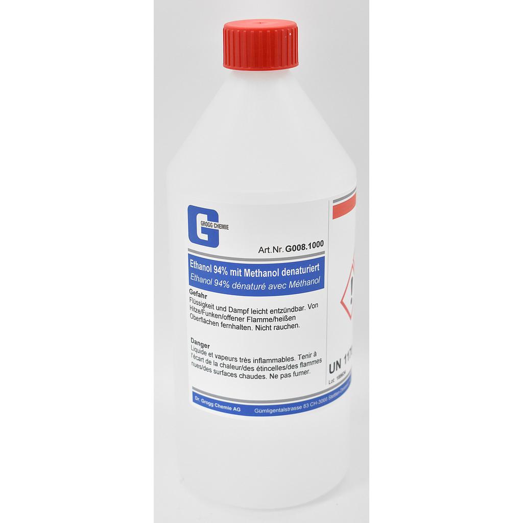 Ethanol 94% mit Methanol denaturiert