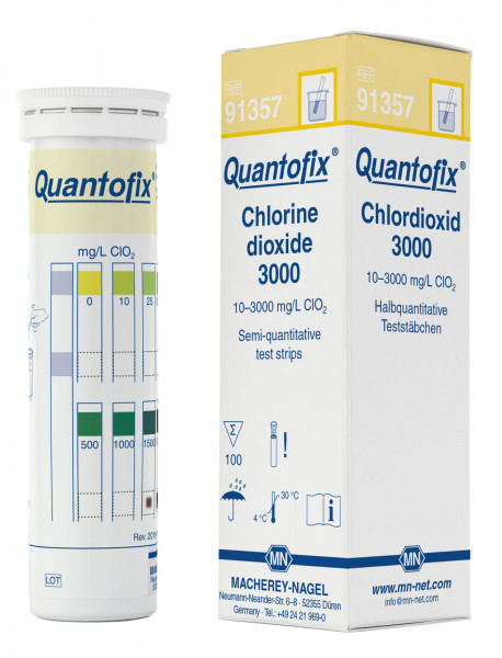 QUANTOFIX CHLORINE DIOXIDE 3000, UoM: 1 * 100 Tests