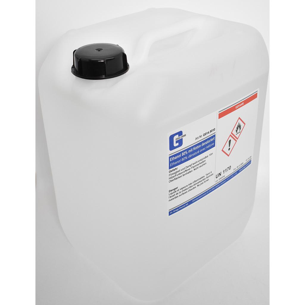 Ethanol 80% mit Keton denaturiert