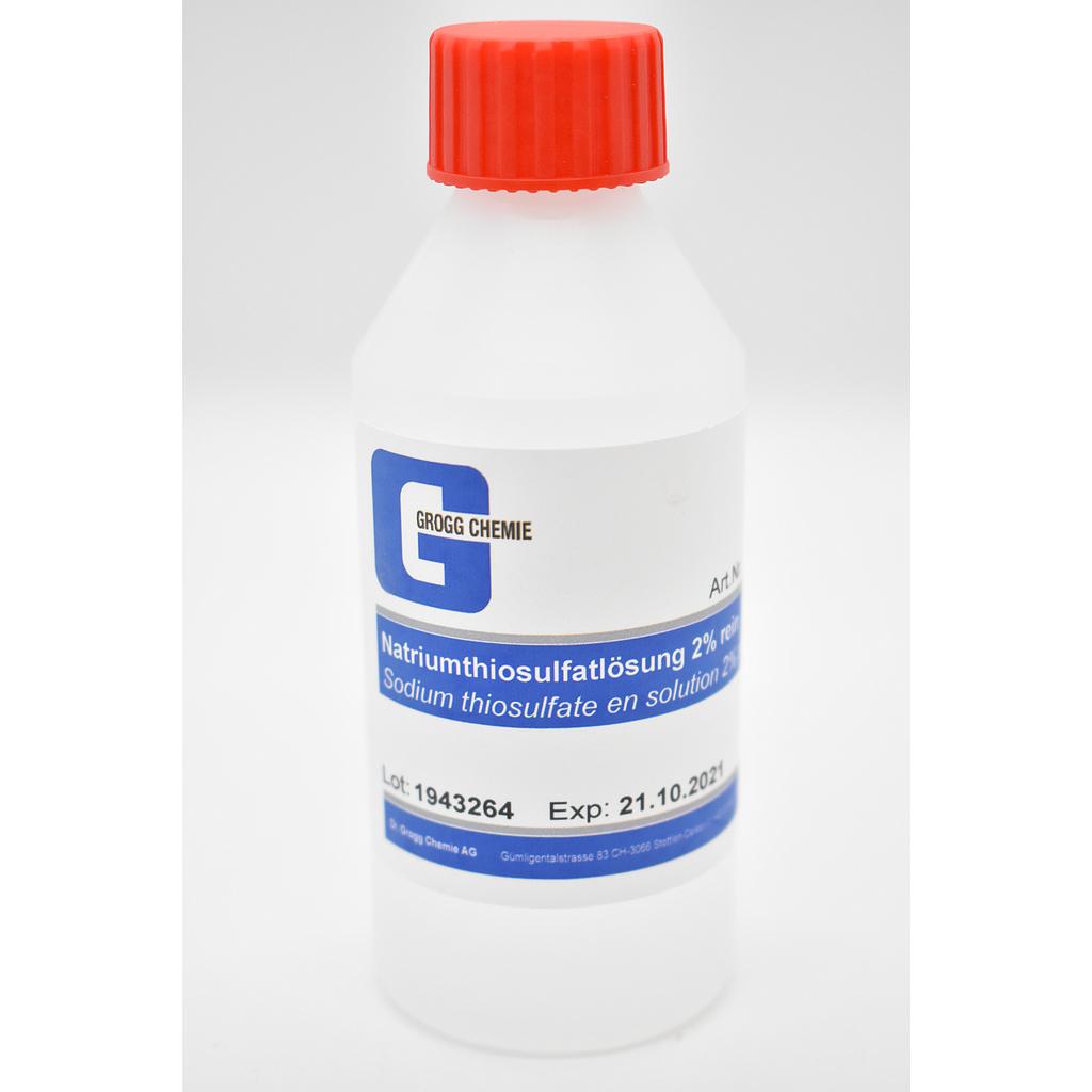 Sodium thiosulfate en solution 2% pur