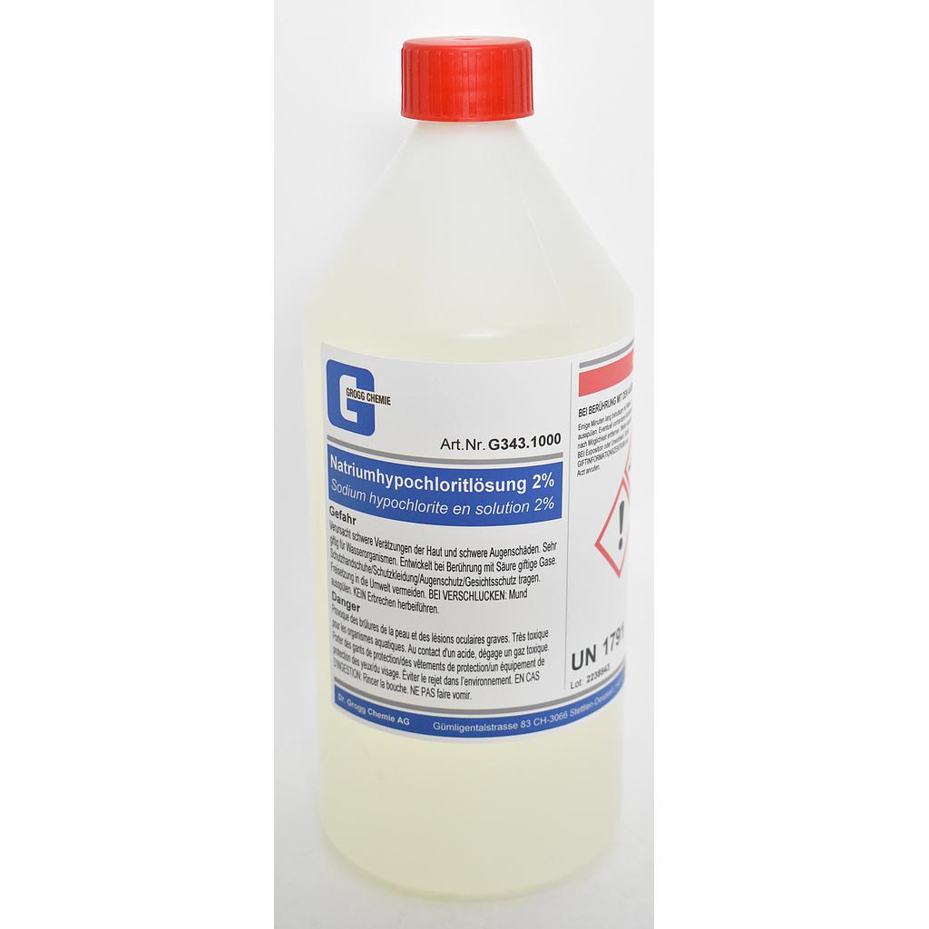 Sodium hypochlorite solution 2%
