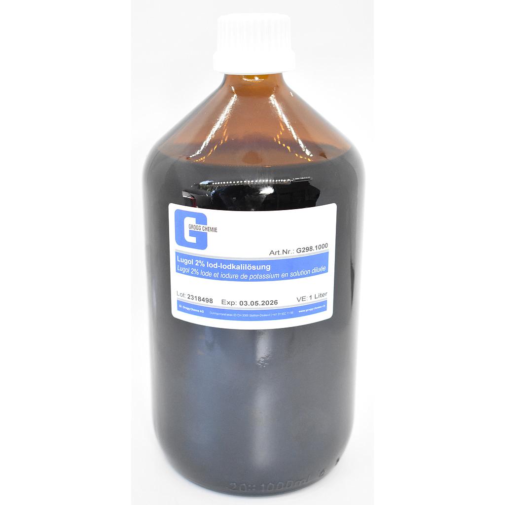 Lugol 2% iodine-iodine potassium solution