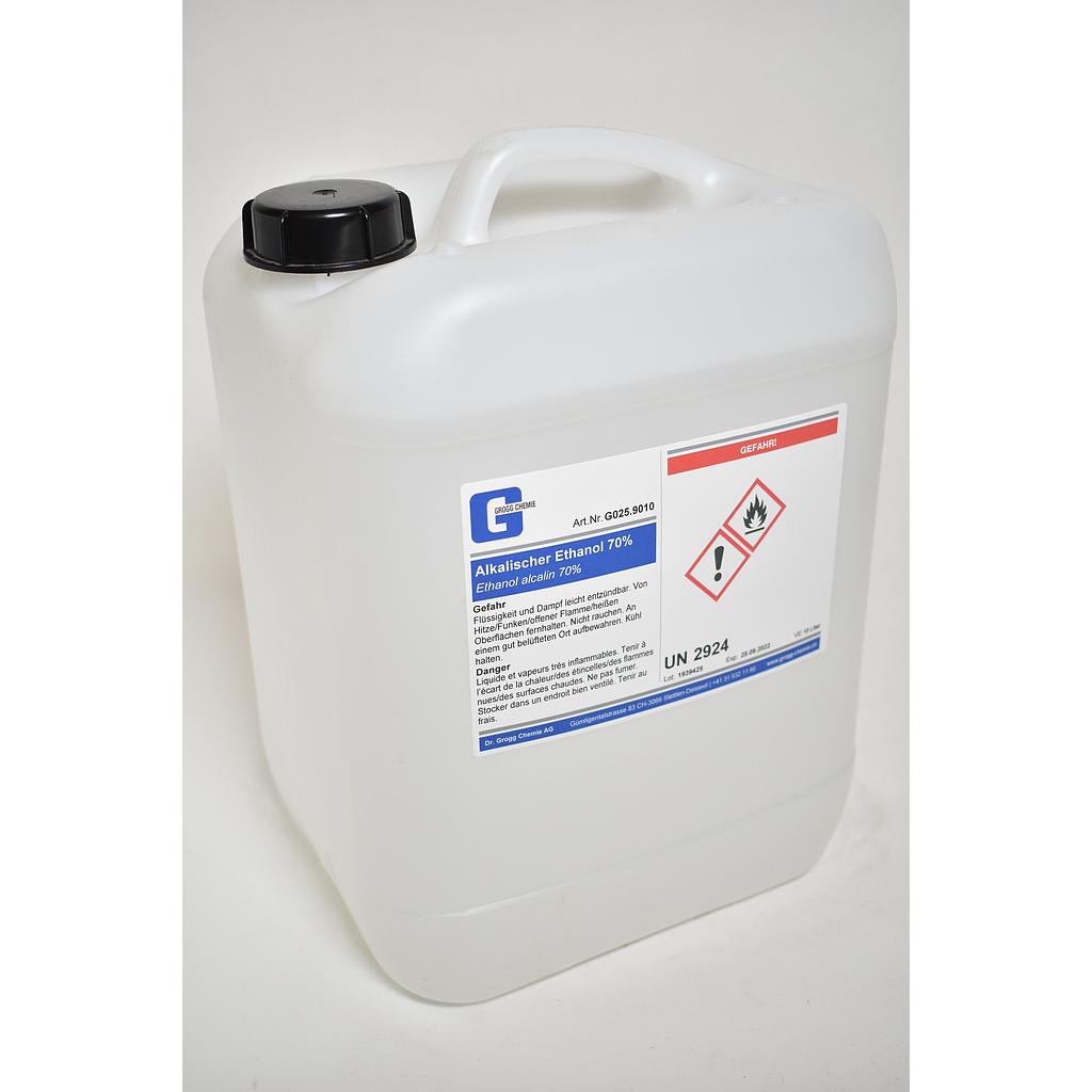 Alkaline ethanol 70% (vol.)