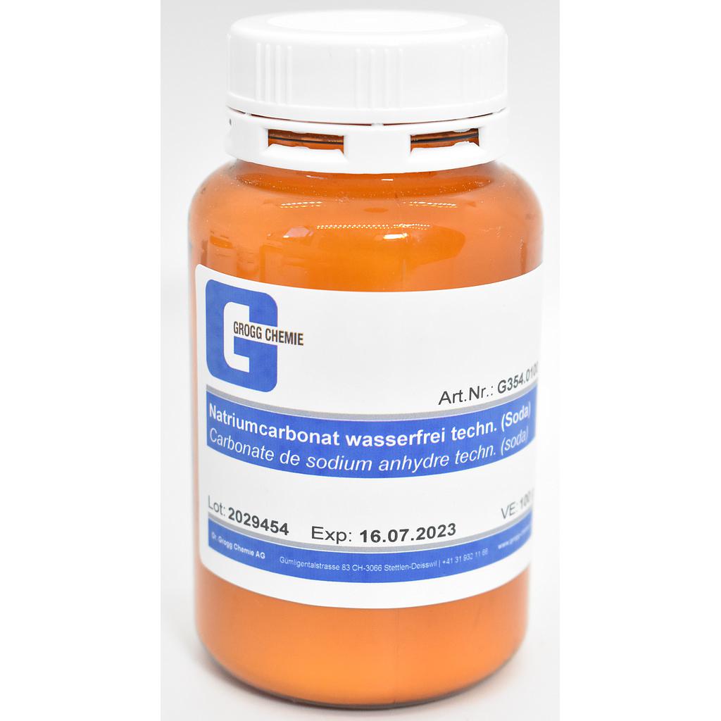 Carbonate de sodium anhydre technique (soude)
