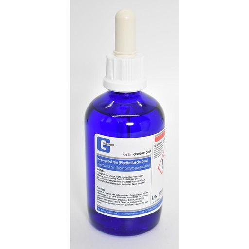 [G390.0100P] Isopropanol pure (pipette bottle blue)
