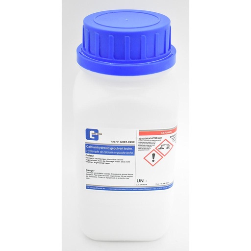 [G081.0250] Calcium hydroxide powdered techn.