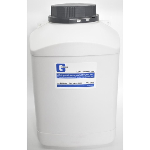 [G1.06580.2500] di-Natriumhydrogenphosphat Dihydrat EMSURE? zur Analyse